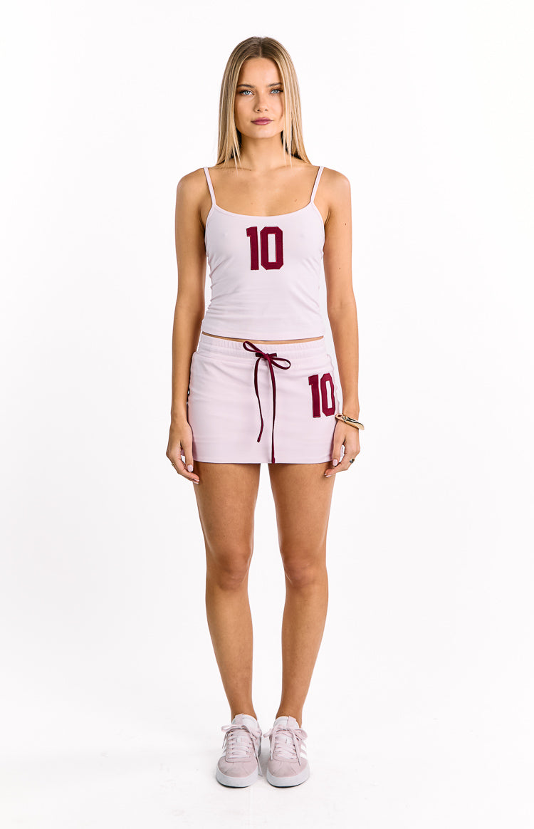Alexa Pink Jersey Skort — 5