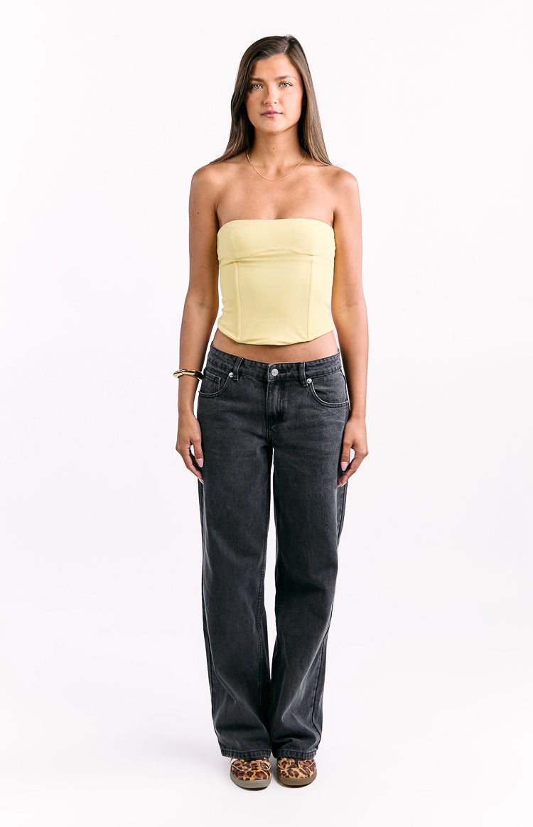 Romeo Yellow Corset Top — 3