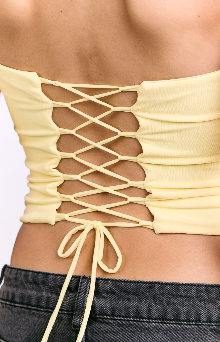 Romeo Yellow Corset Top — 6