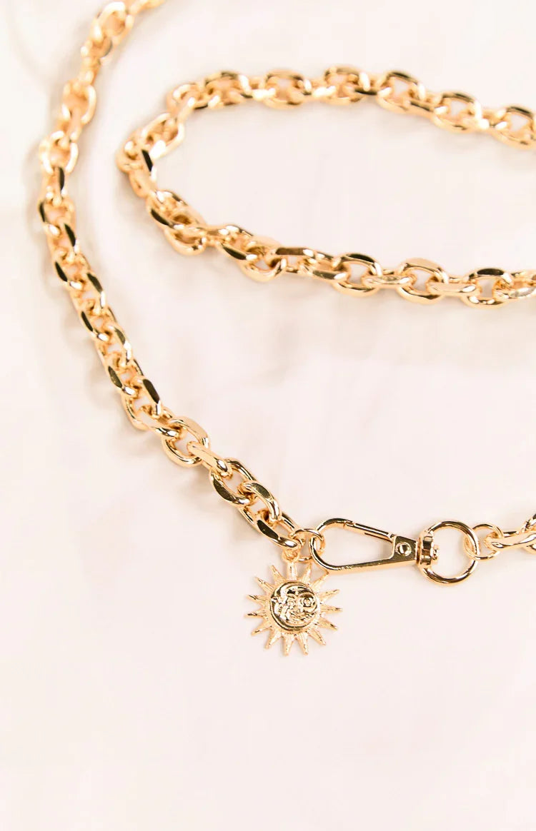 Gold Chain Clip Belt — 2