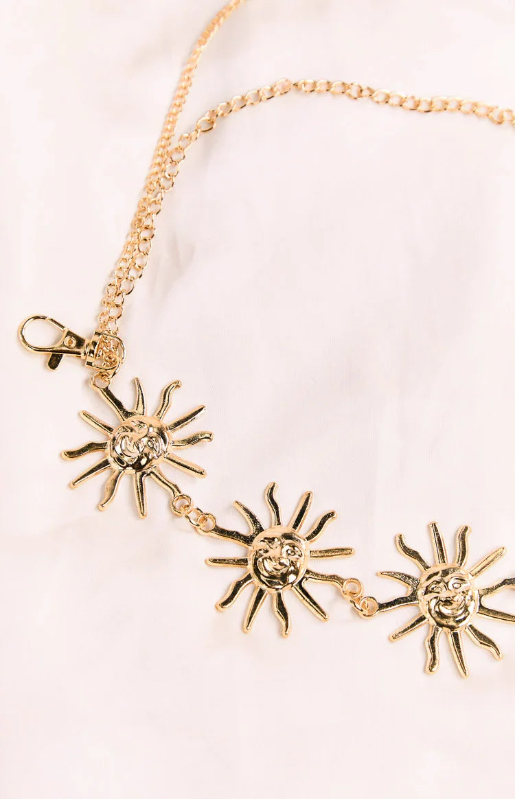 Gold Multi Chain Star Belt — 1