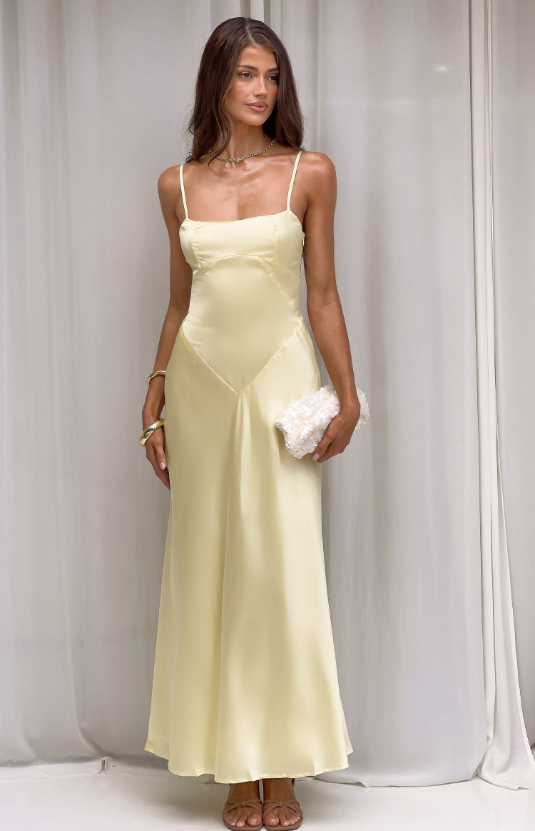 Joey Yellow Maxi Dress — 2