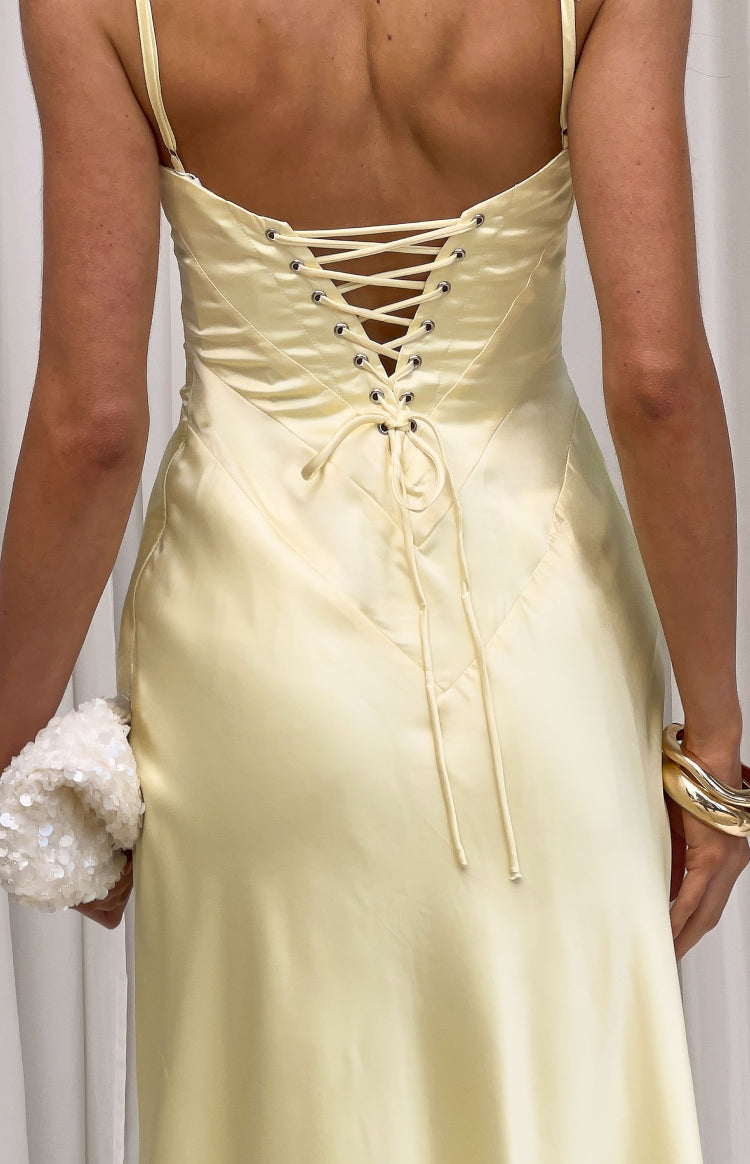 Joey Yellow Maxi Dress — 5