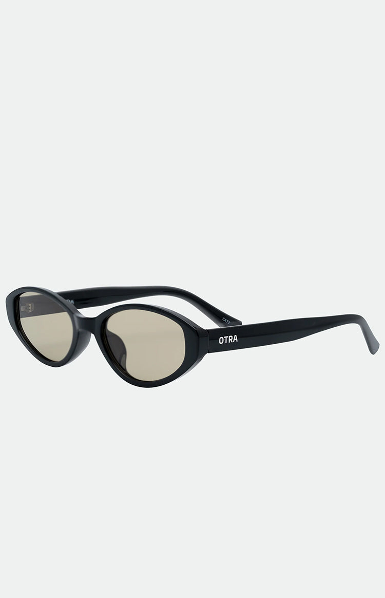 Otra Eyewear Ivy Black Olive Cat Eye Sunglasses — 1