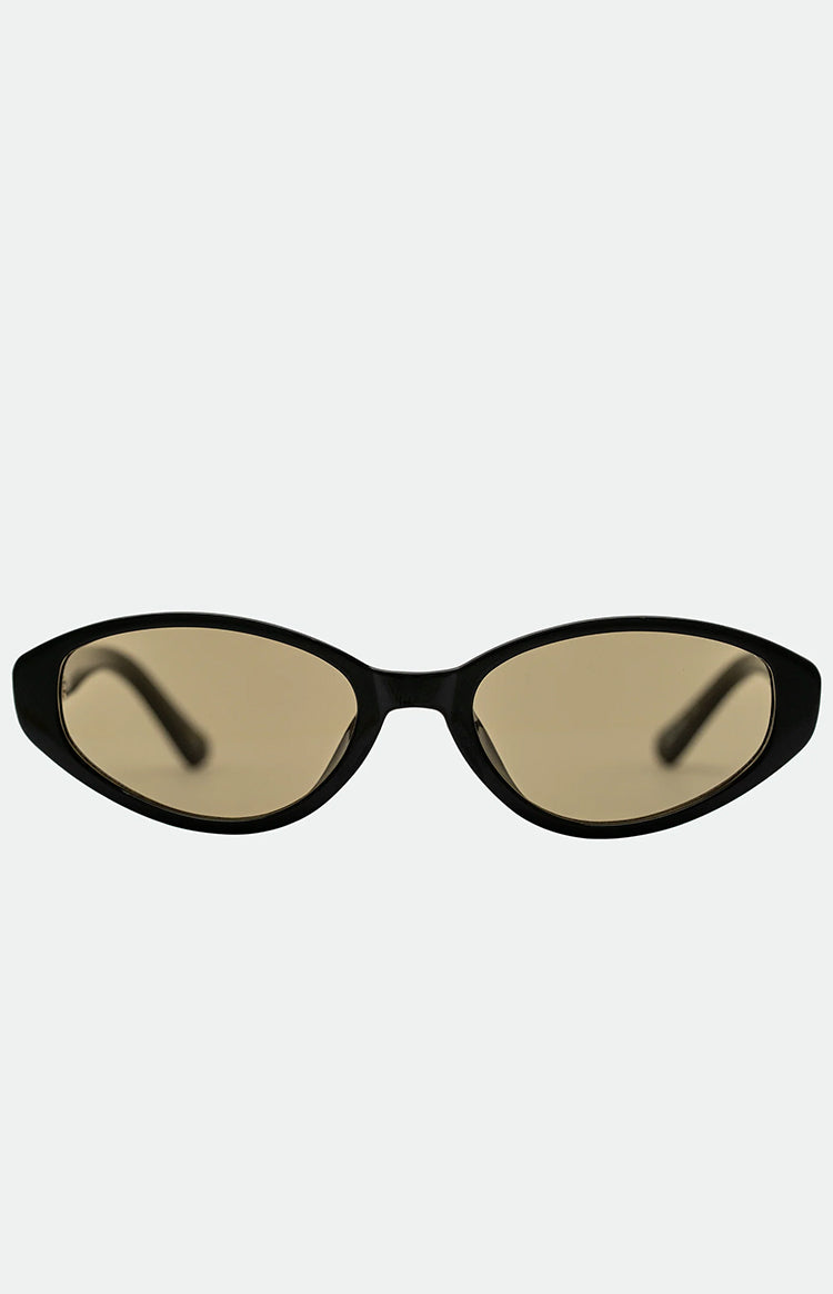 Otra Eyewear Ivy Black Olive Cat Eye Sunglasses — 3