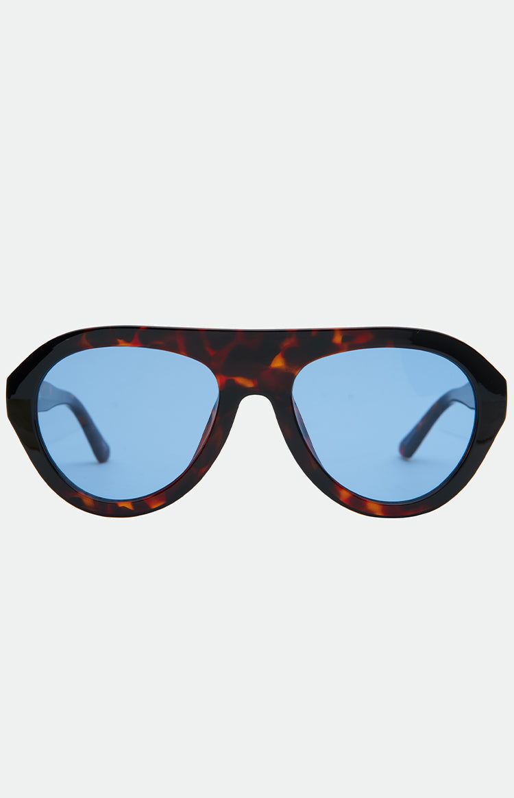 Otra Eyewear Maddy Tortoiseshell Aviator Sunglasses — 1