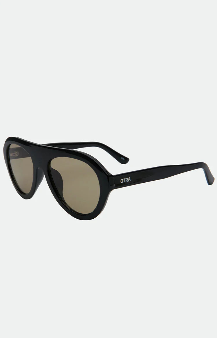 Otra Eyewear Maddy Black Aviator Sunglasses — 10
