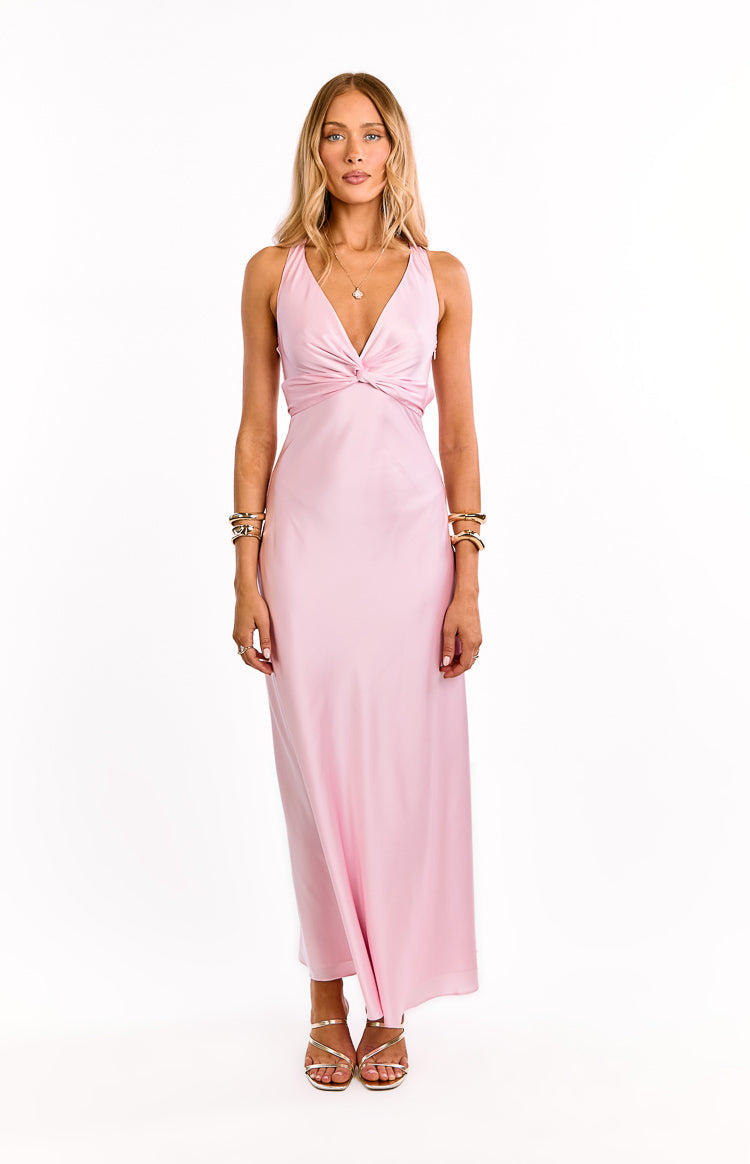 Oden Light Pink Formal Maxi Dress — 7