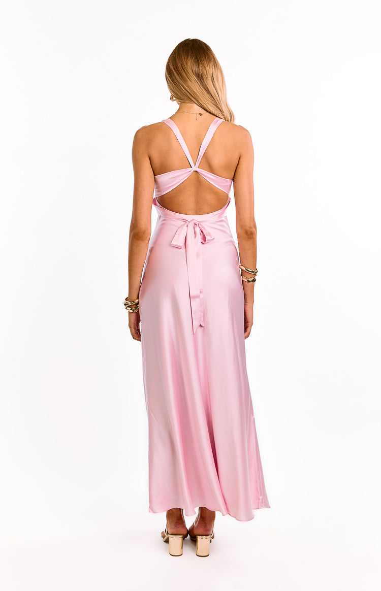 Oden Light Pink Formal Maxi Dress — 10