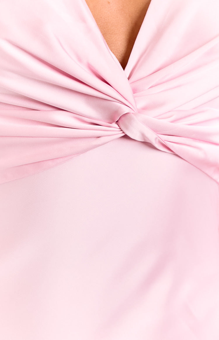 Oden Light Pink Formal Maxi Dress — 11