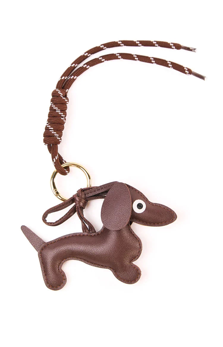 Dachshund Braided Bag Charm — 2