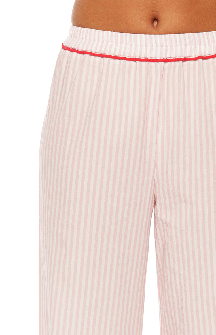Alexea Pink Stripe Pajama Pants — 8