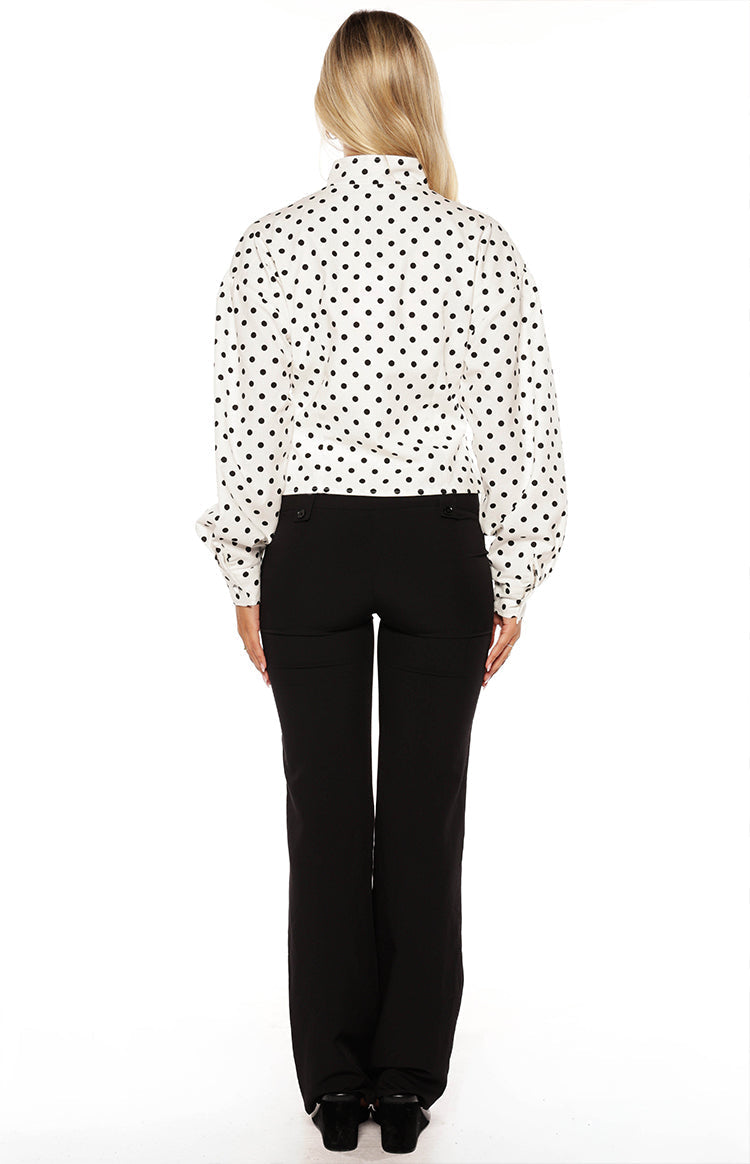 Front Page White Polka Dot Jacket — 12