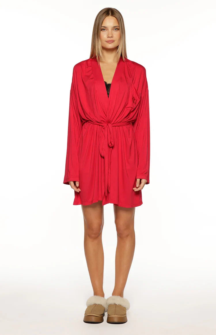 Almost Ready Burgundy Robe — 5