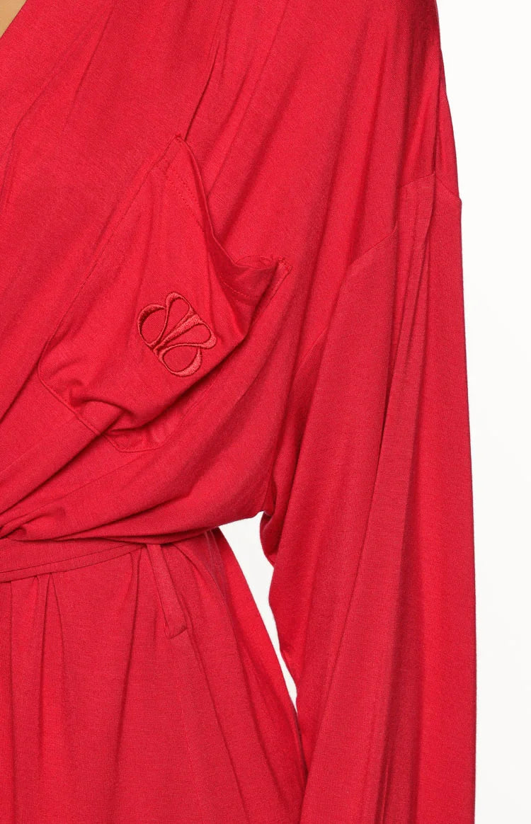 Almost Ready Burgundy Robe — 8