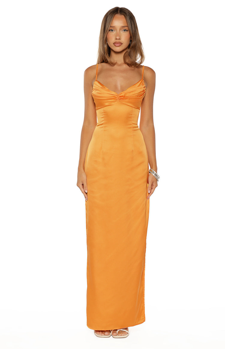 Honey Orange Maxi Dress — 2