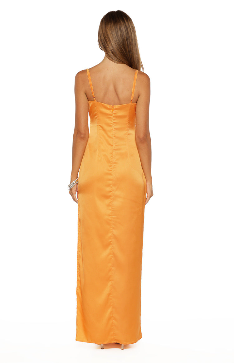 Honey Orange Maxi Dress — 4