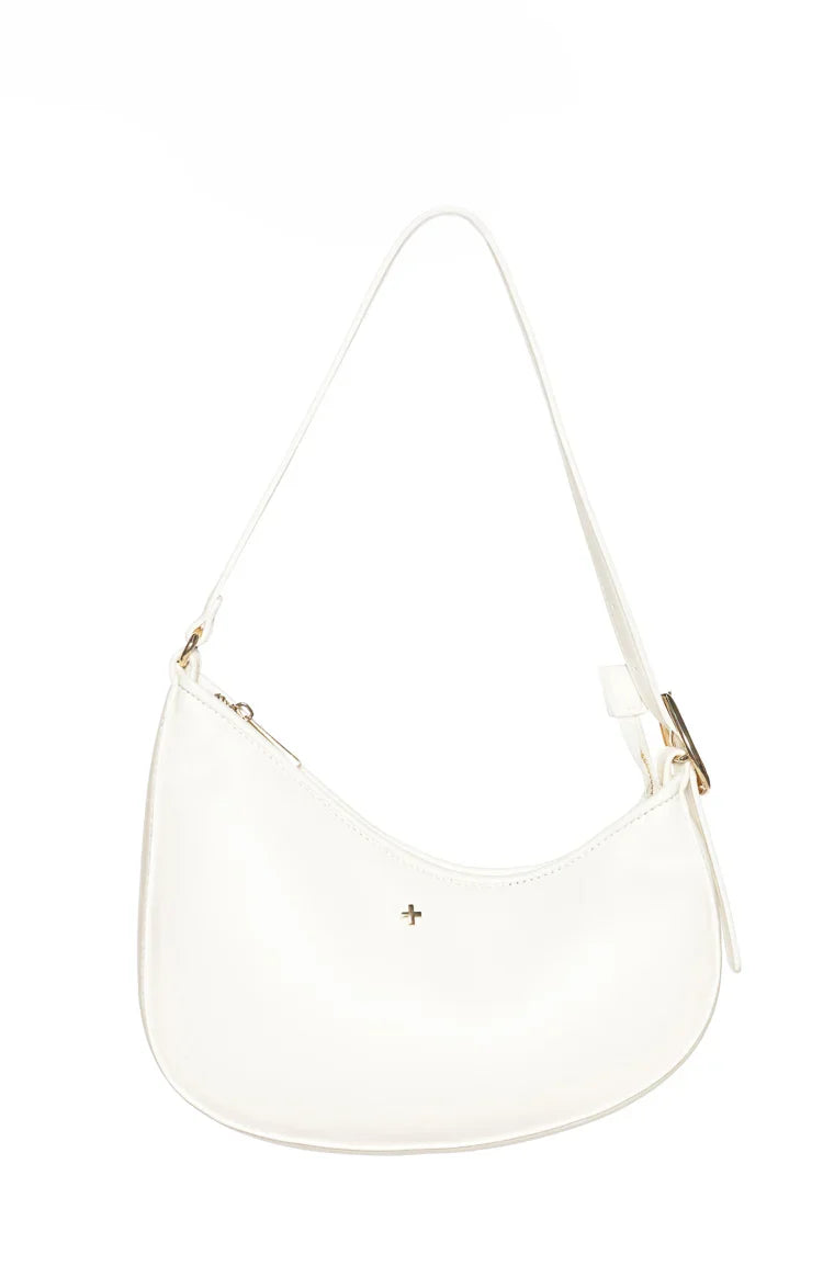 Peta and Jain Cinder White Shoulder Bag — 1