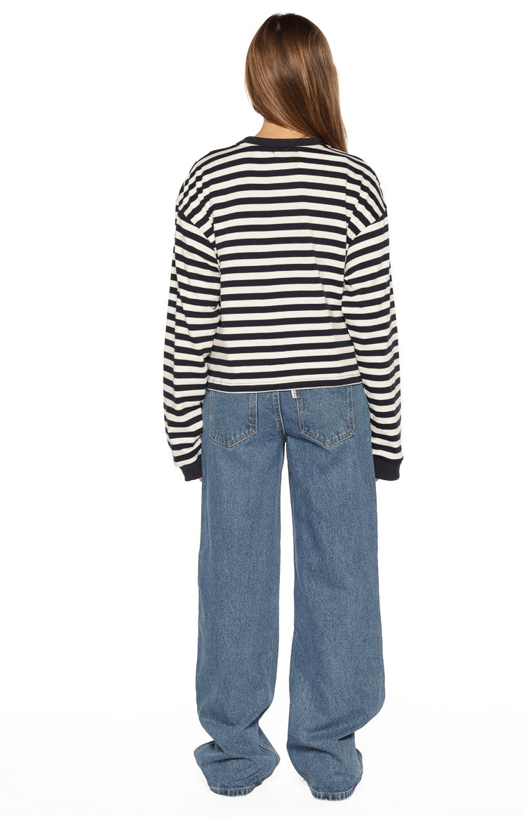 Roxie Mid Wash Ripped Jeans — 11