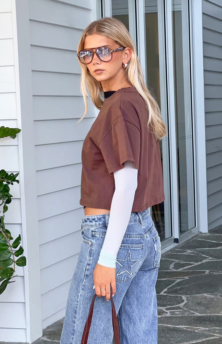 Edith Brown Multi Layered Top — 5