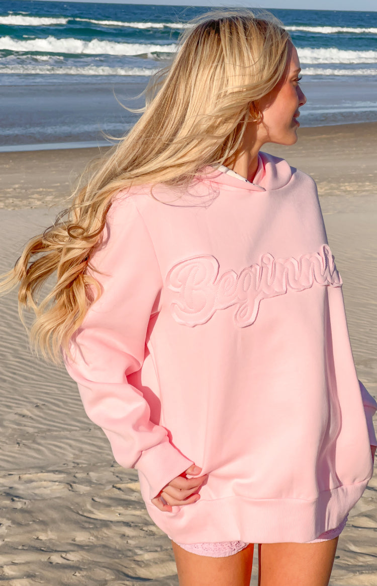 Presley Pink Polka Dot Hoodie — 1