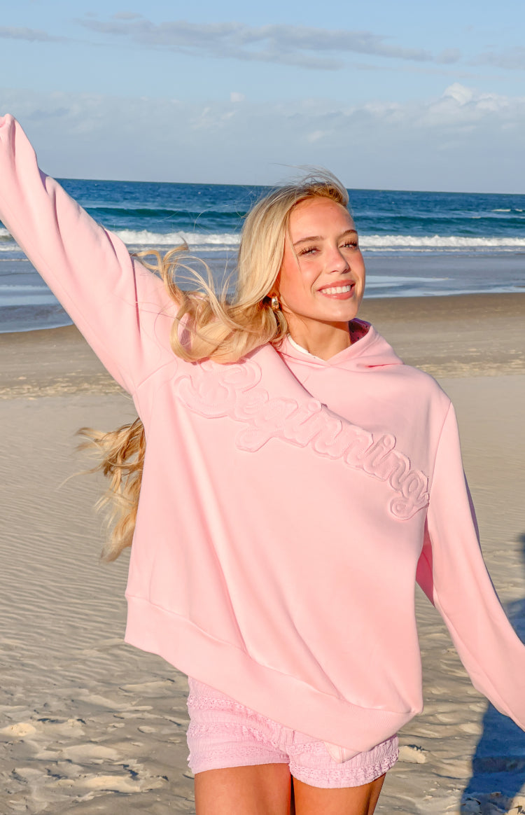 Presley Pink Polka Dot Hoodie — 4