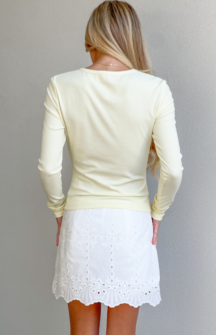 Isabelle Yellow Long Sleeve Top — 11
