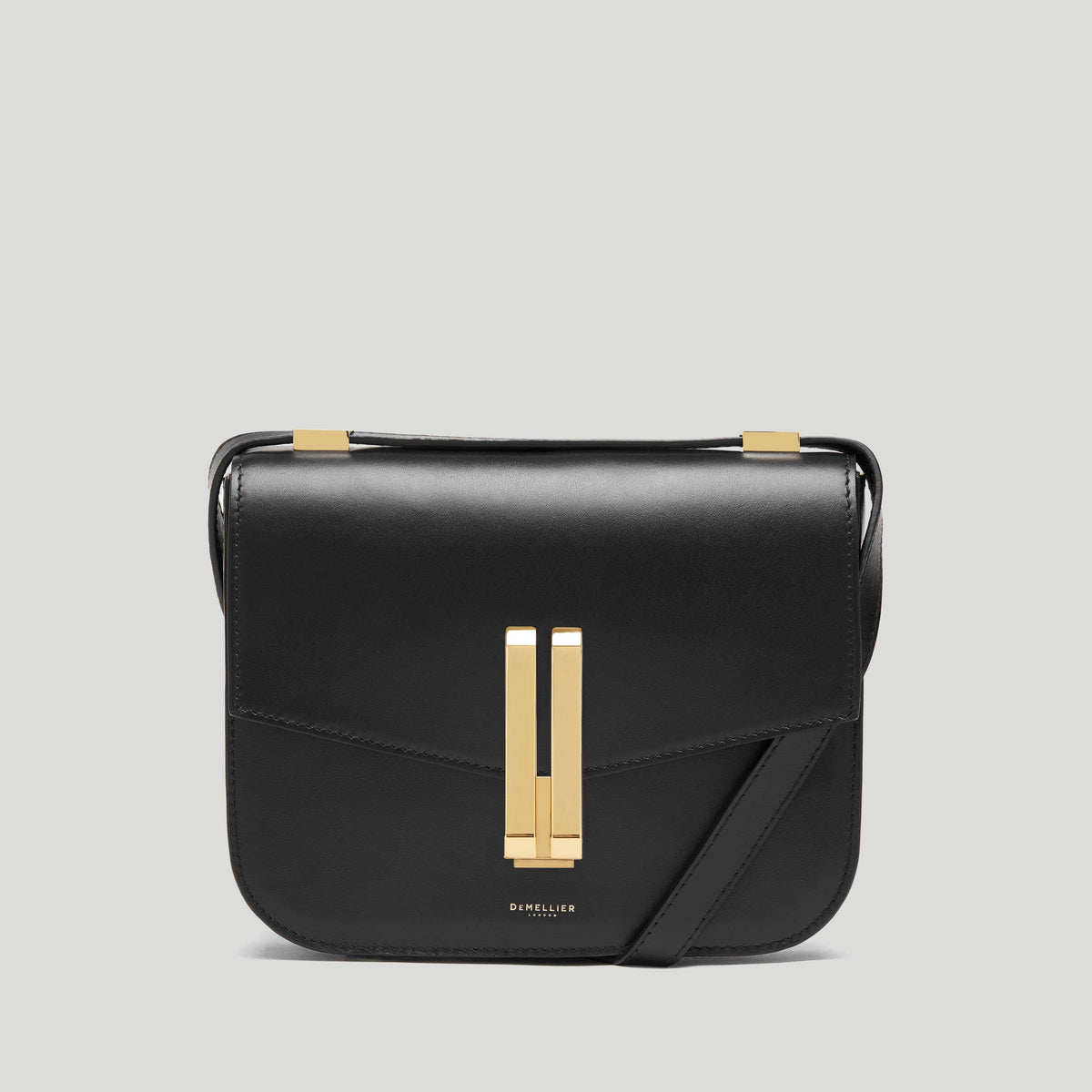 DeMellier The Vancouver Smooth Leather Crossbody Bag - Black