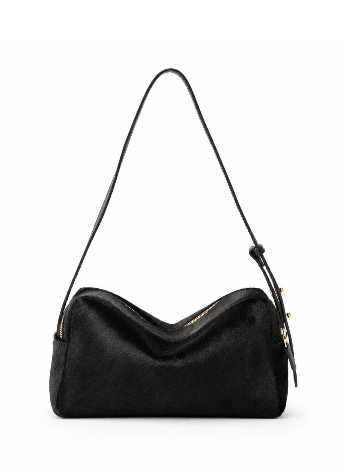 Elleme Trousse Calf Leather Shoulder Bag - Black