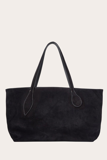 Liffner Mega Sprout Tote Suede - Black