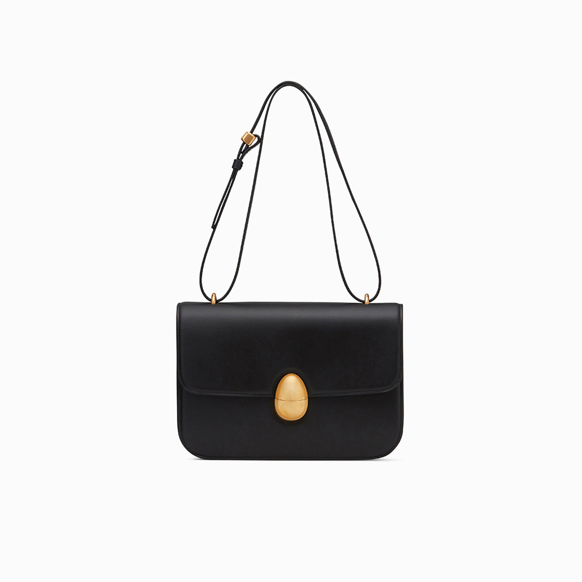 NEOUS Phoenix Leather Crossbody Bag - Black