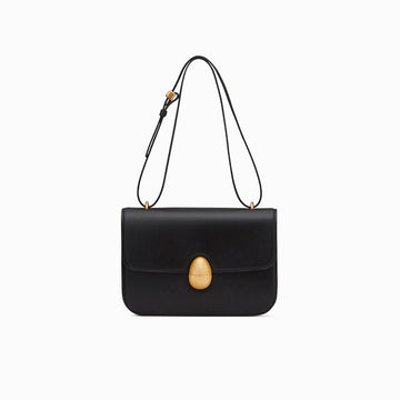 NEOUS Phoenix Leather Crossbody Bag - Black
