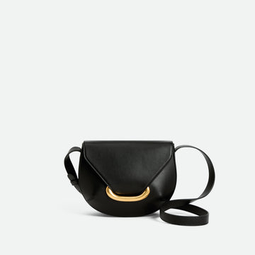 Wandler Veneto Crossbody Bag in Italian calf leather - Black