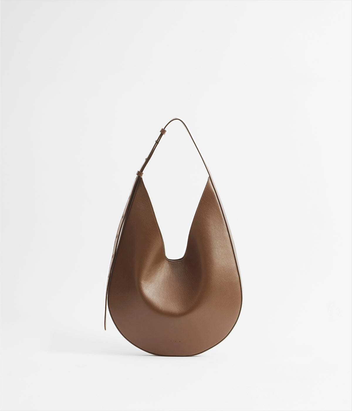 Aesther Ekme Hobo Calfskin Shoulder Bag - Dark Toffee