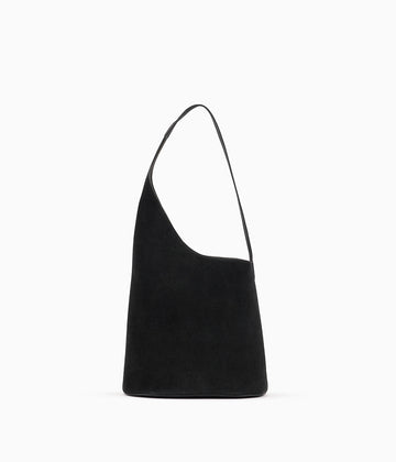Aesther Ekme Lune Tote Suede Shoulder Bag - Black