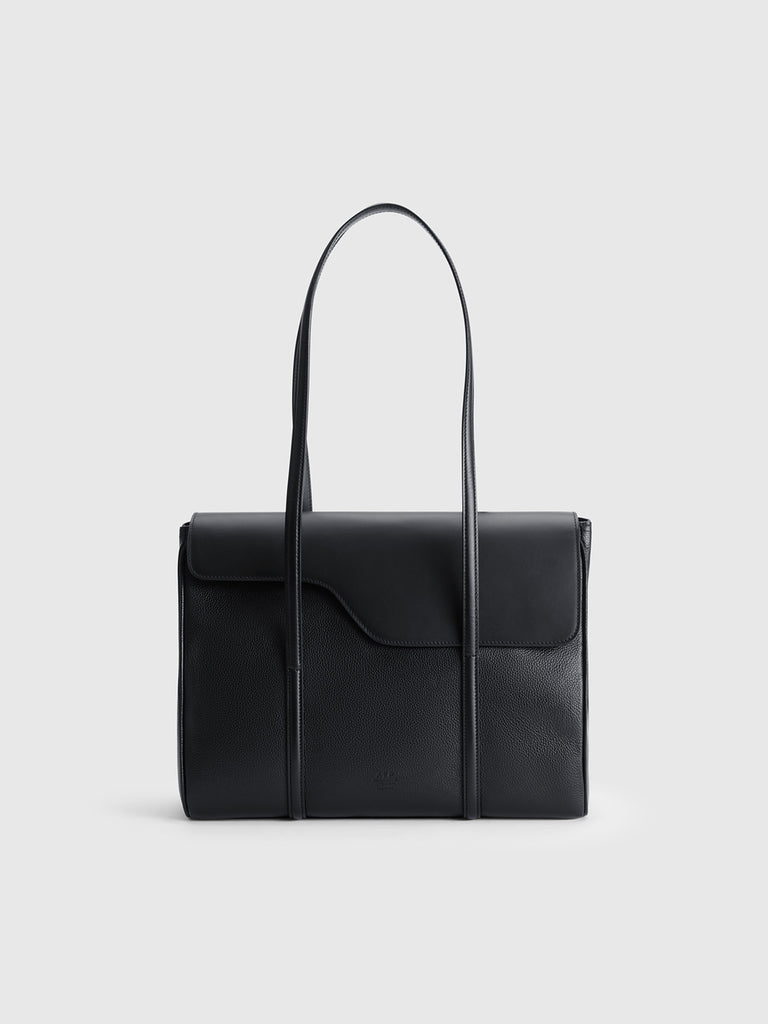 ATP Atelier Abriola Grained Leather Bag - Black
