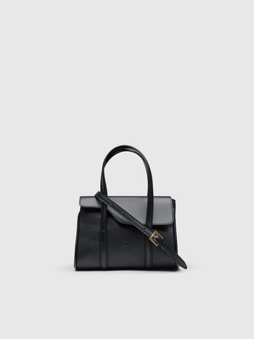 ATP Atelier Carloforte Grained Leather Top-Handle Bag - Black