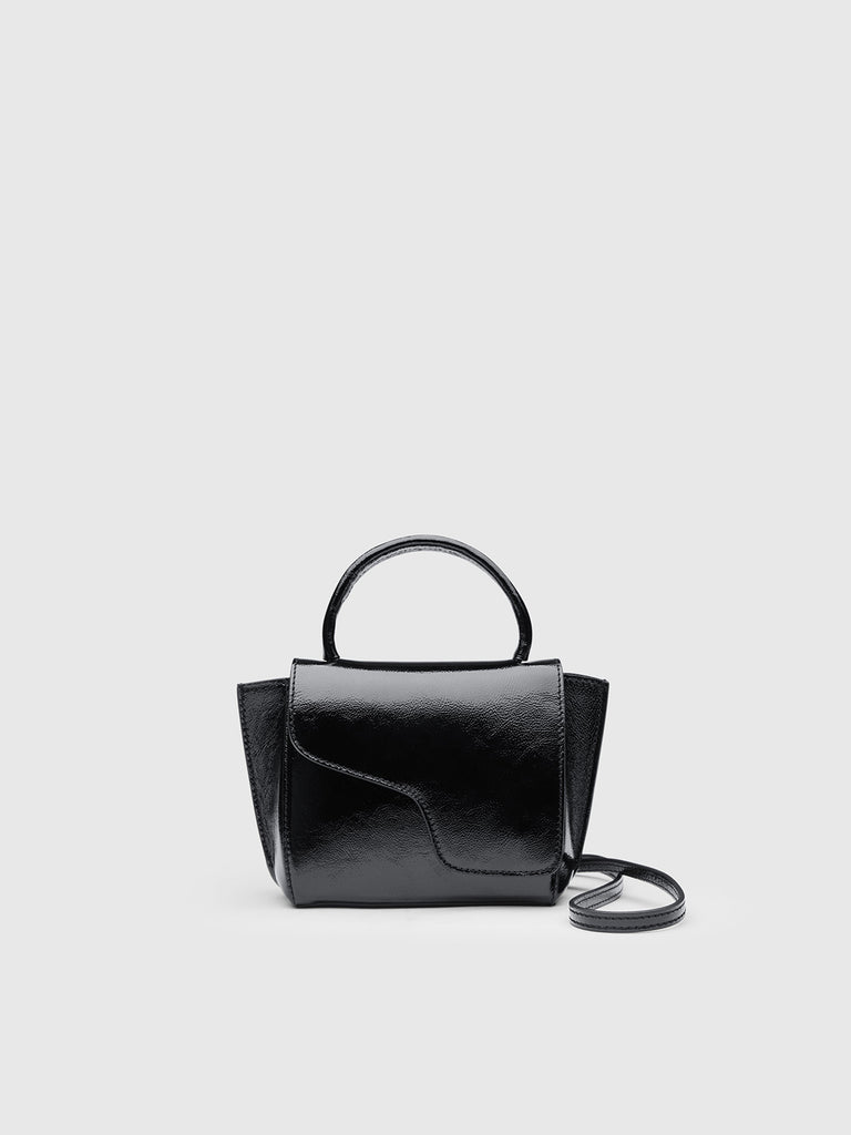 ATP Atelier Montalcino Mini Naplak Leather Handbag - Black