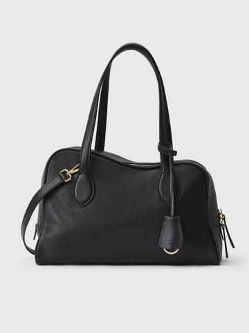ATP Atelier Noale Grained Leather Top-Handle Bag - Black