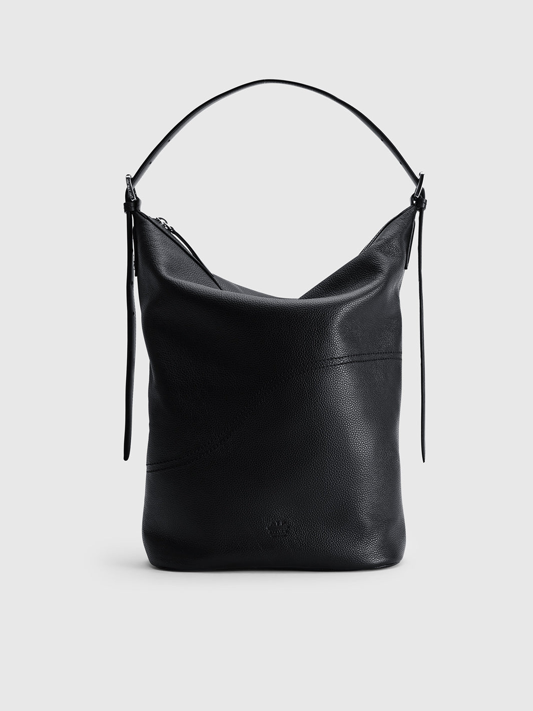 ATP Atelier Tolve Grained Leather Tote - Black