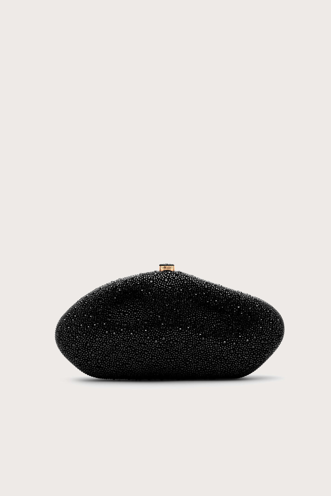 Cult Gaia Caldera Clutch in smoked acrylic - Black Rhinestone