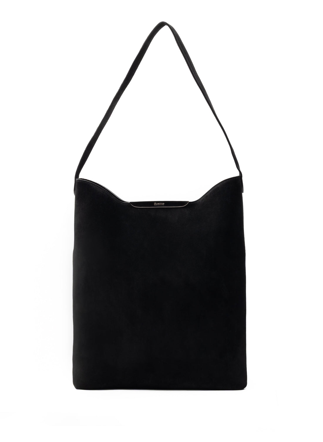 Elleme Gemini Suede Tote - Black / Silver