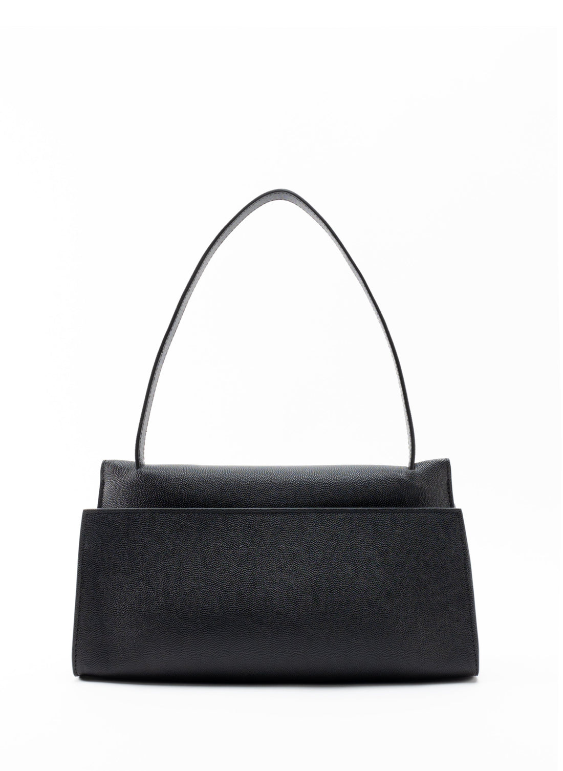 Elleme Long Papillon Caviar Leather Shoulder Bag - Black