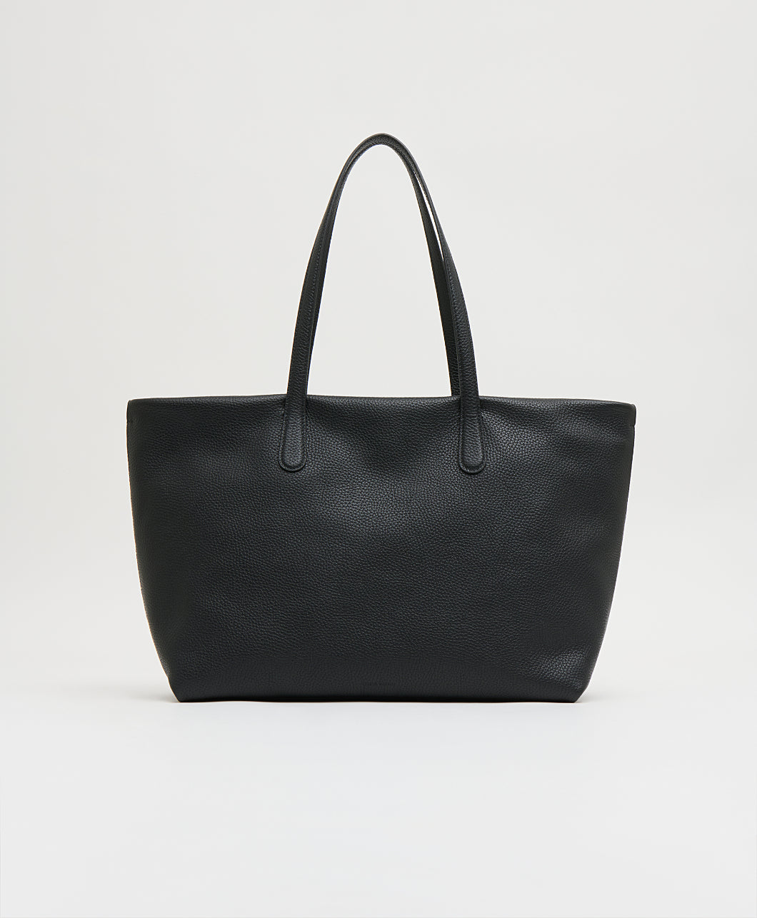 Mansur Gavriel Everyday Zip Tote in Italian pebbled leather - Black