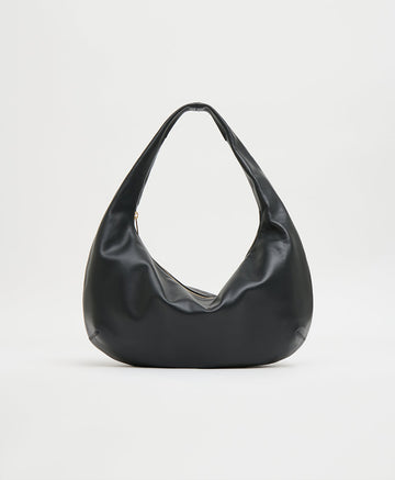 Mansur Gavriel Gnocchi Bag in leather - Black