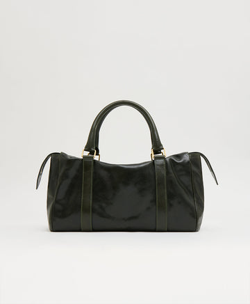 Mansur Gavriel Onda Satchel in Italian waxed cow suede - Seaweed Village