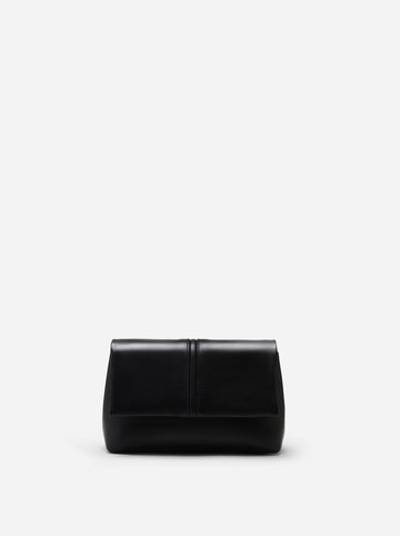 MANU Atelier The Mini Fold Bag Crossbody - Black Soft