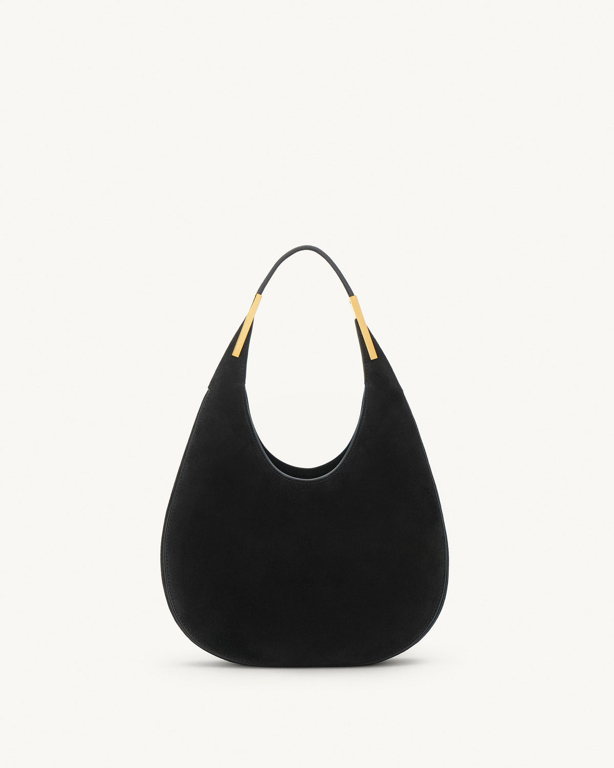 Savette Small Florence Suede Hobo Bag - Black