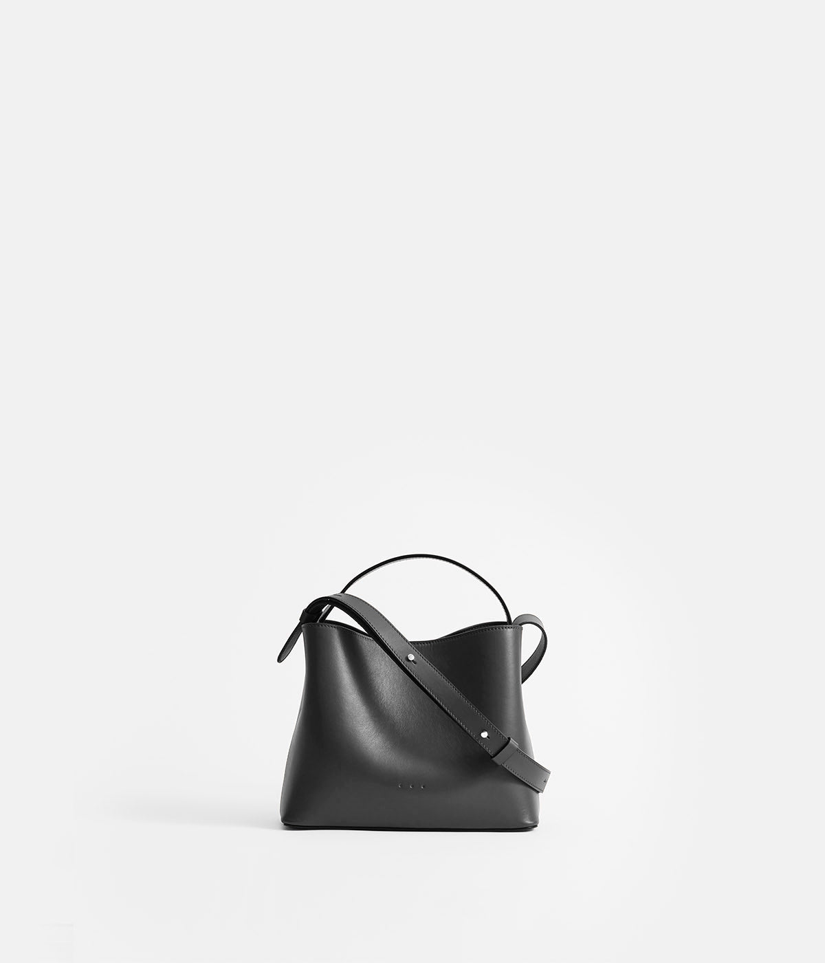 Aesther Ekme Original Mini Sac Calfskin Crossbody Bag - Black