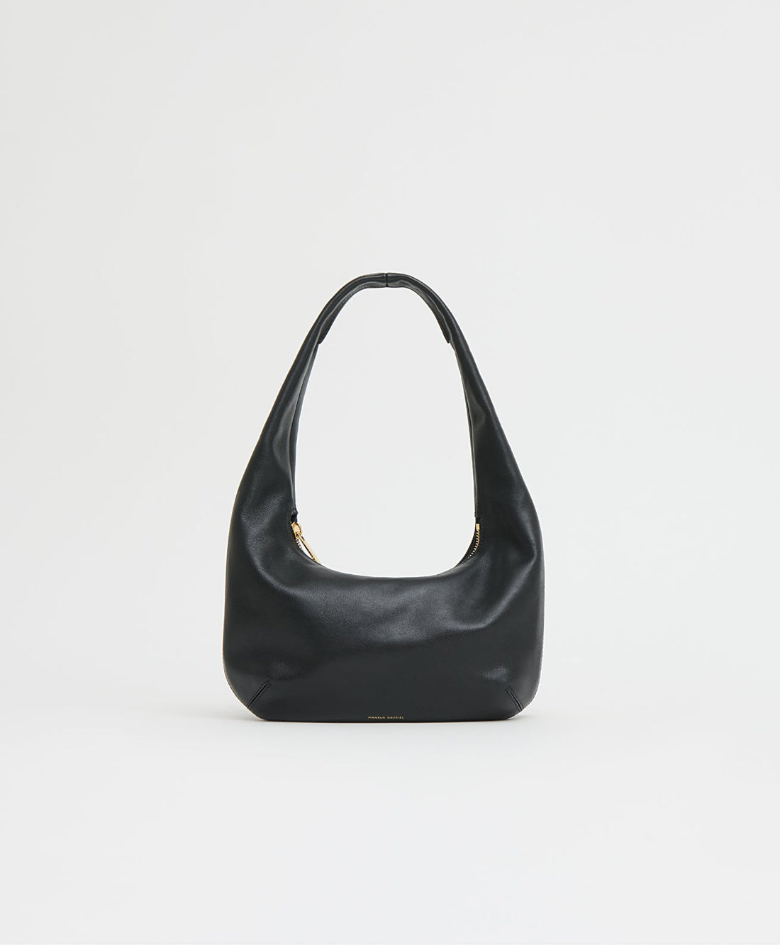 Mansur Gavriel Mini Gnocchi Bag in smooth calf leather - Black